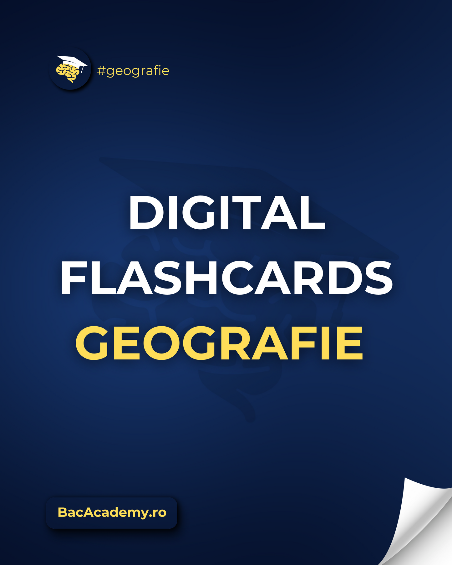 Digital FlashCards Geografie