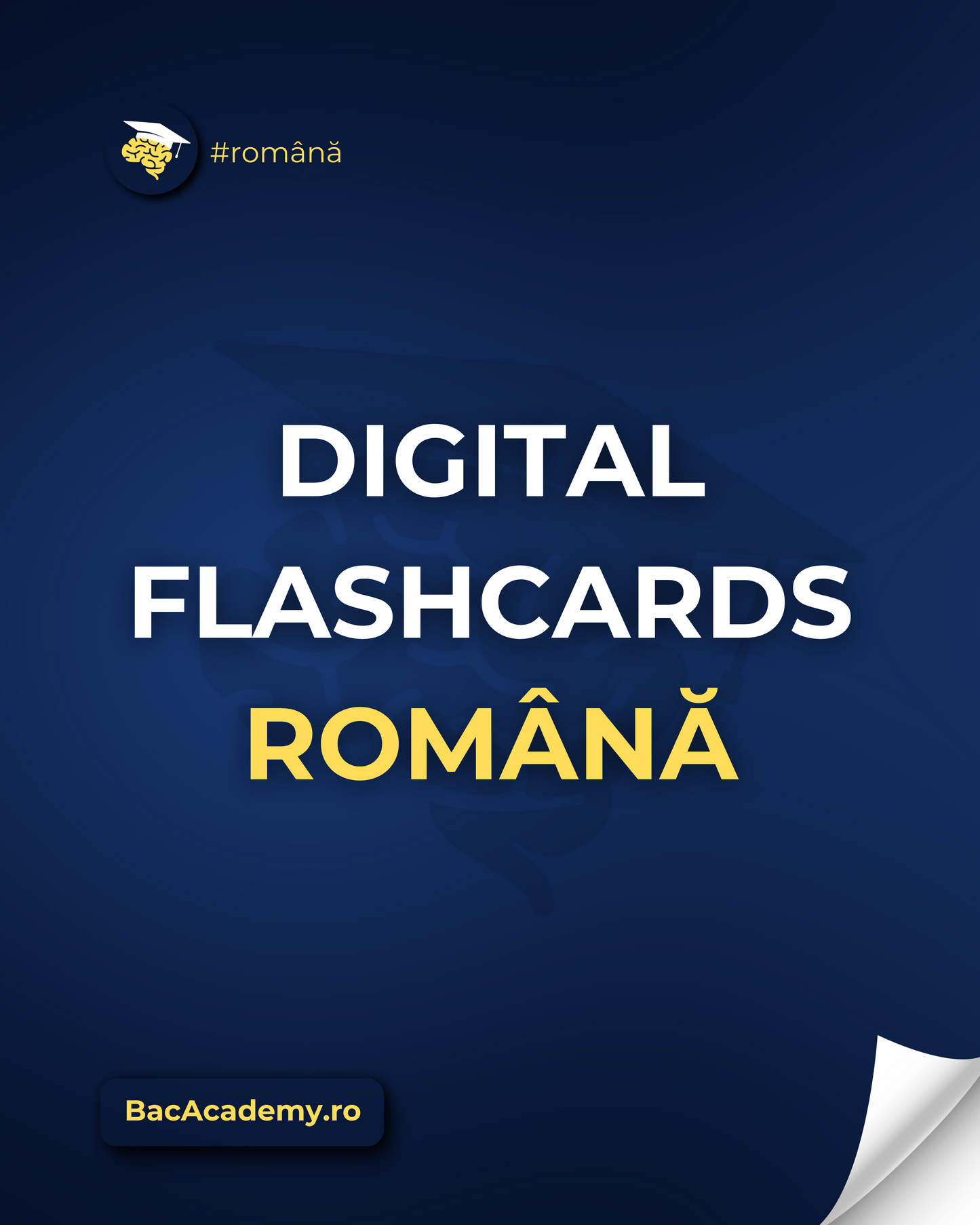 Digital FlashCards Romana